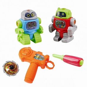 Игровой набор - Собери робота, 2 робота (PlayGo, Play 2958veg)